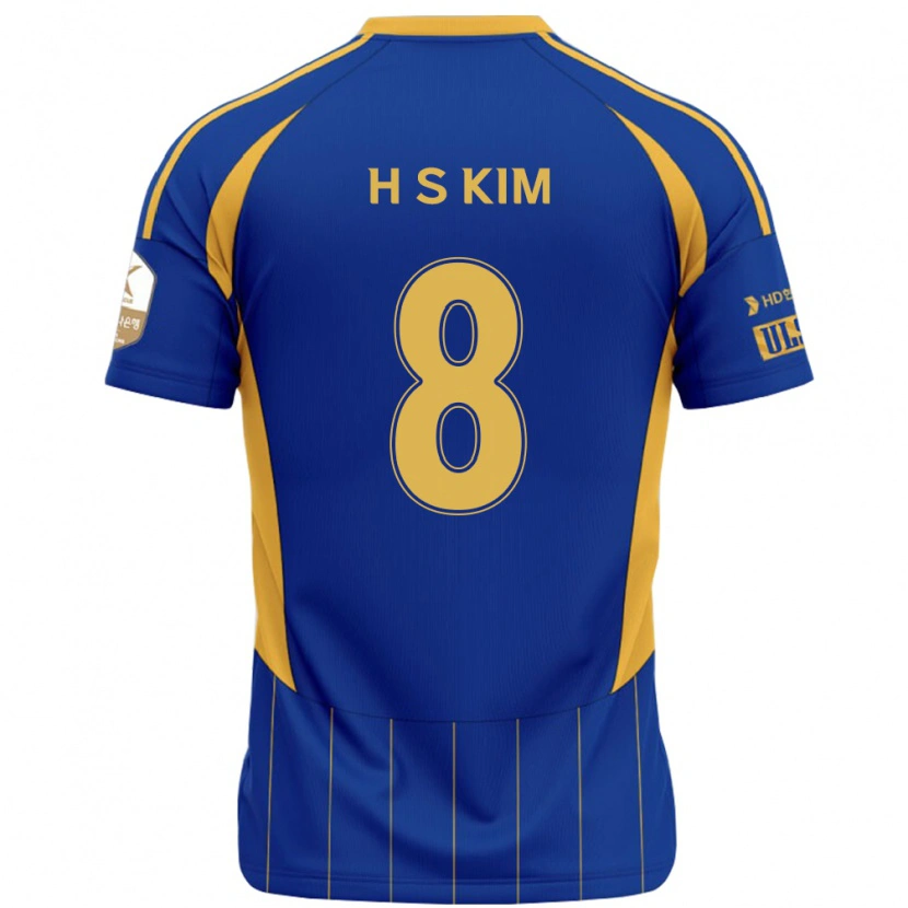 Danxen Pánské Seung-Hyun Kim #8 Bílá Nebesky Modrá Domů Hráčské Dresy 2025/26 Dres