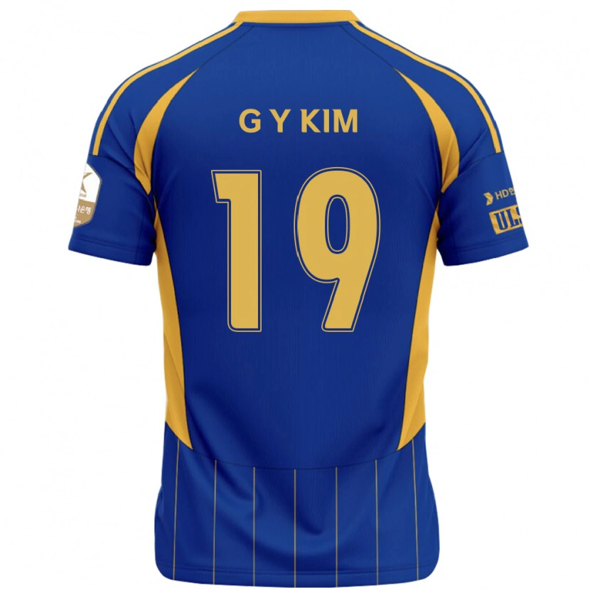 Danxen Pánské Young-Gwon Kim #19 Bílá Nebesky Modrá Domů Hráčské Dresy 2025/26 Dres