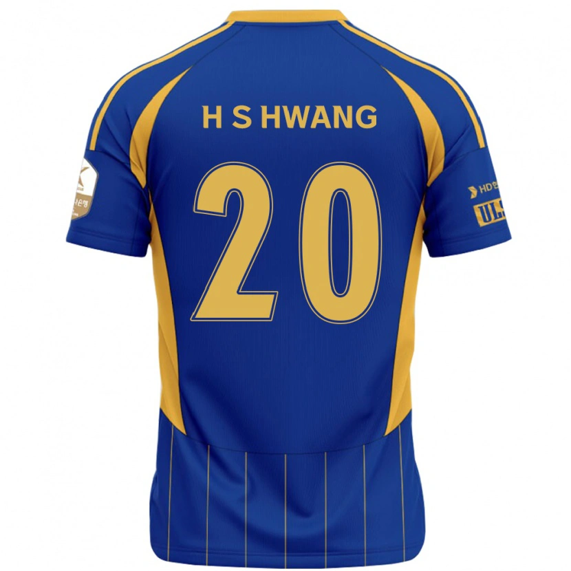 Danxen Pánské Seok-Ho Hwang #20 Bílá Nebesky Modrá Domů Hráčské Dresy 2025/26 Dres