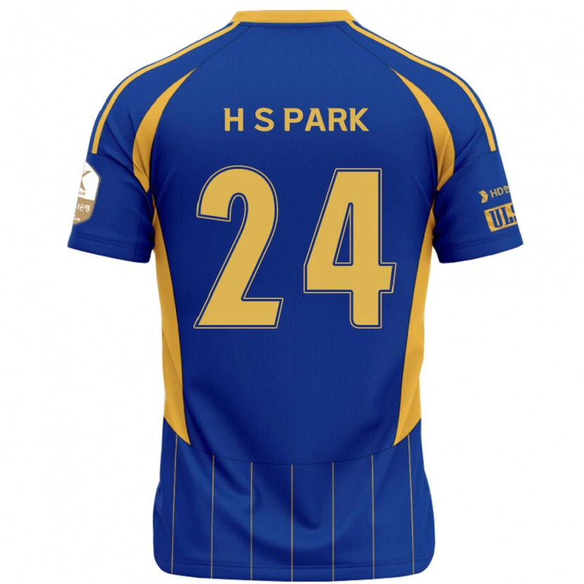 Danxen Pánské Hyun-Soo Park #24 Bílá Nebesky Modrá Domů Hráčské Dresy 2025/26 Dres