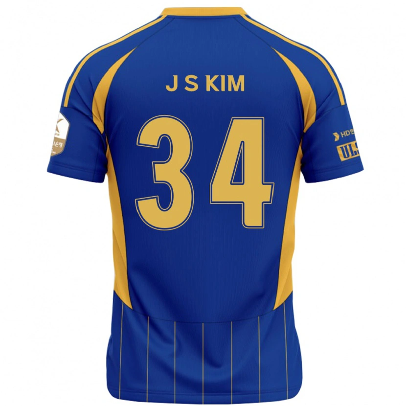 Danxen Pánské Jun-Seo Kim #34 Bílá Nebesky Modrá Domů Hráčské Dresy 2025/26 Dres