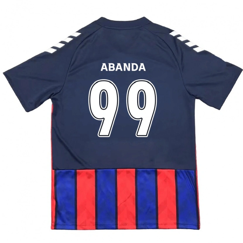 Danxen Pánské Leroy Abanda #99 Smetanově Bílá Červená Domů Hráčské Dresy 2025/26 Dres
