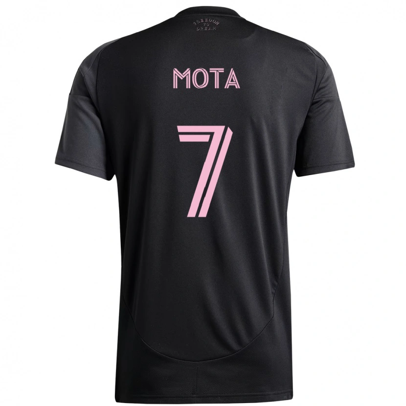 Danxen Pánské Jean Mota #7 Růžová Černá Daleko Hráčské Dresy 2025/26 Dres