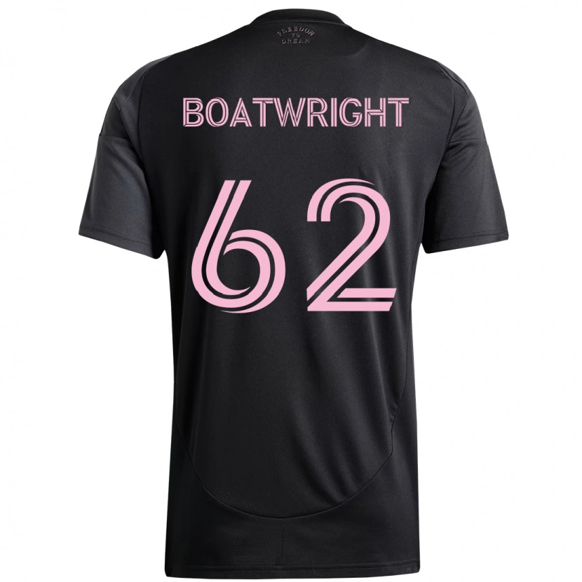 Danxen Pánské Israel Boatwright #62 Růžová Černá Daleko Hráčské Dresy 2025/26 Dres