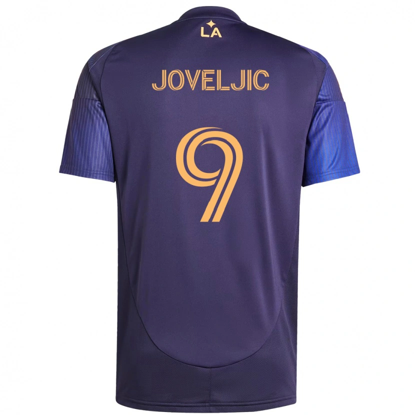 Danxen Pánské Dejan Joveljic #9 Bílá Žlutá Daleko Hráčské Dresy 2025/26 Dres