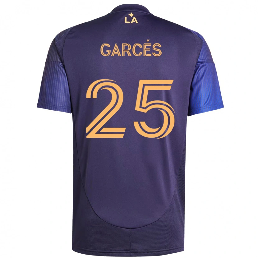 Danxen Pánské Carlos Garcés #25 Bílá Žlutá Daleko Hráčské Dresy 2025/26 Dres