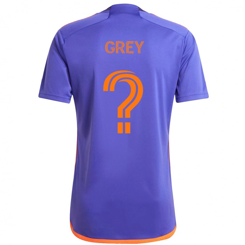 Danxen Pánské Omar Grey #0 Oranžová Bílá Daleko Hráčské Dresy 2025/26 Dres