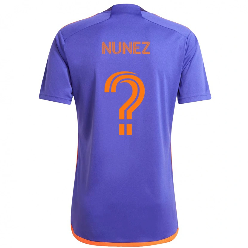 Danxen Pánské José Núñez #0 Oranžová Bílá Daleko Hráčské Dresy 2025/26 Dres