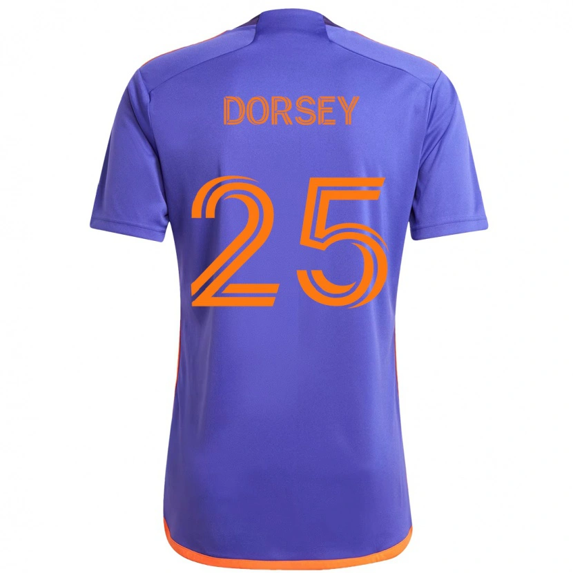 Danxen Pánské Griffin Dorsey #25 Oranžová Bílá Daleko Hráčské Dresy 2025/26 Dres