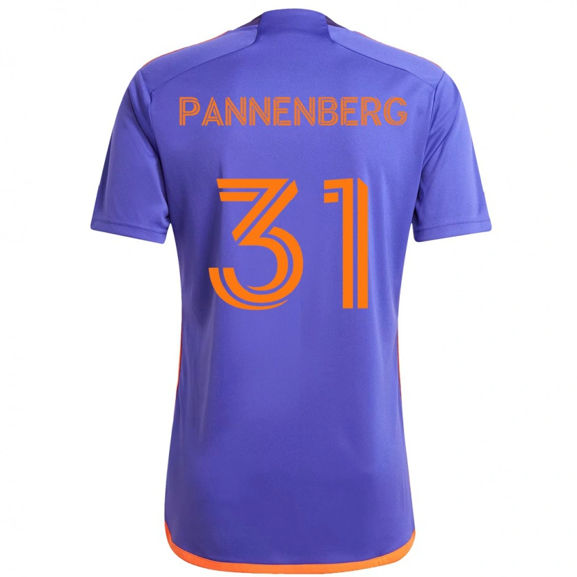Danxen Pánské Andrew Pannenberg #31 Oranžová Bílá Daleko Hráčské Dresy 2025/26 Dres
