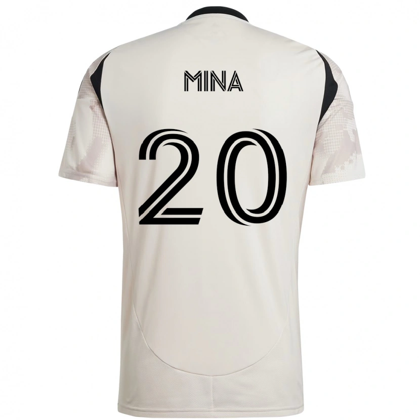 Danxen Pánské Juan Mina #20 Červená Černá Daleko Hráčské Dresy 2025/26 Dres