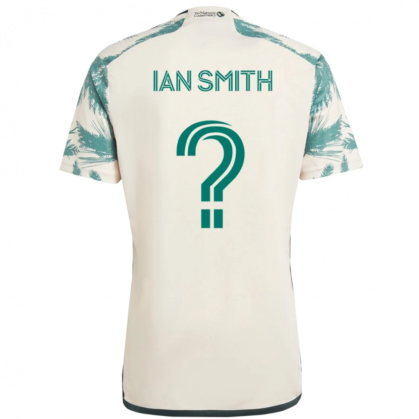 Danxen Pánské Ian Smith #0 Černá Hnědá Daleko Hráčské Dresy 2025/26 Dres
