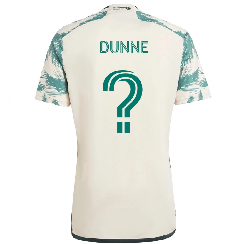Danxen Pánské Michael Dunne #0 Černá Hnědá Daleko Hráčské Dresy 2025/26 Dres