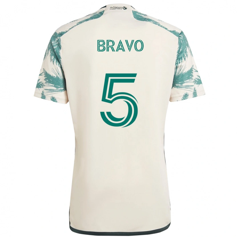 Danxen Pánské Claudio Bravo #5 Černá Hnědá Daleko Hráčské Dresy 2025/26 Dres
