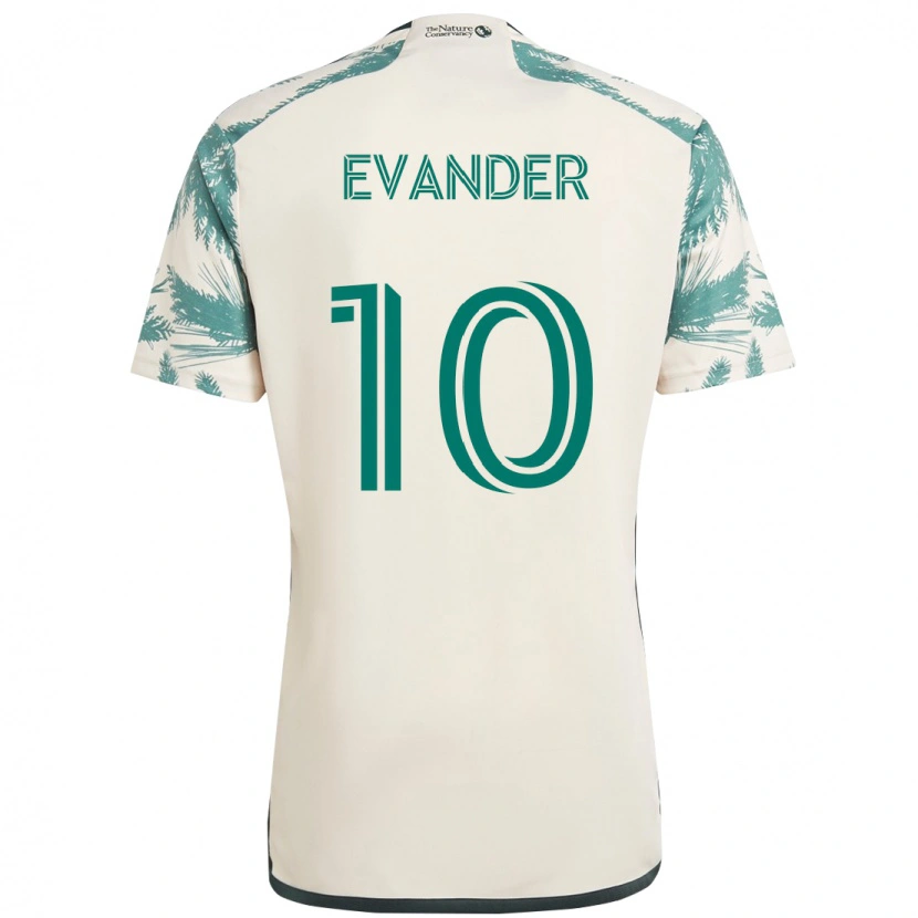 Danxen Pánské Evander #10 Černá Hnědá Daleko Hráčské Dresy 2025/26 Dres