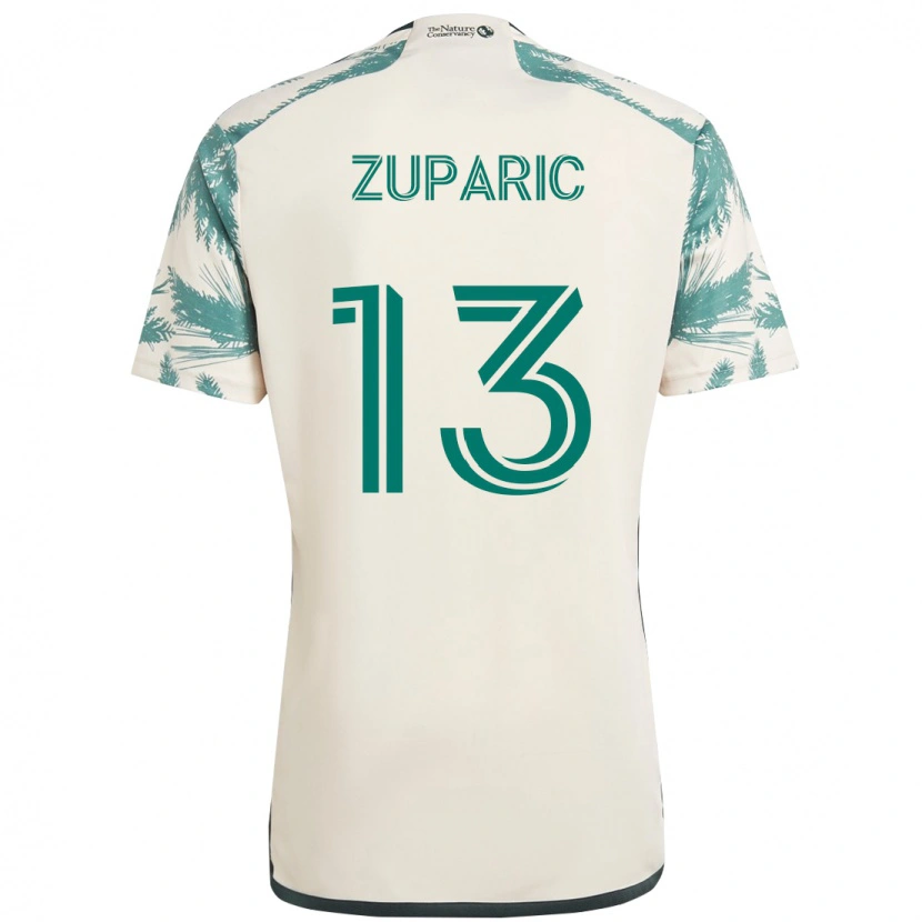 Danxen Pánské Dario Župarić #13 Černá Hnědá Daleko Hráčské Dresy 2025/26 Dres