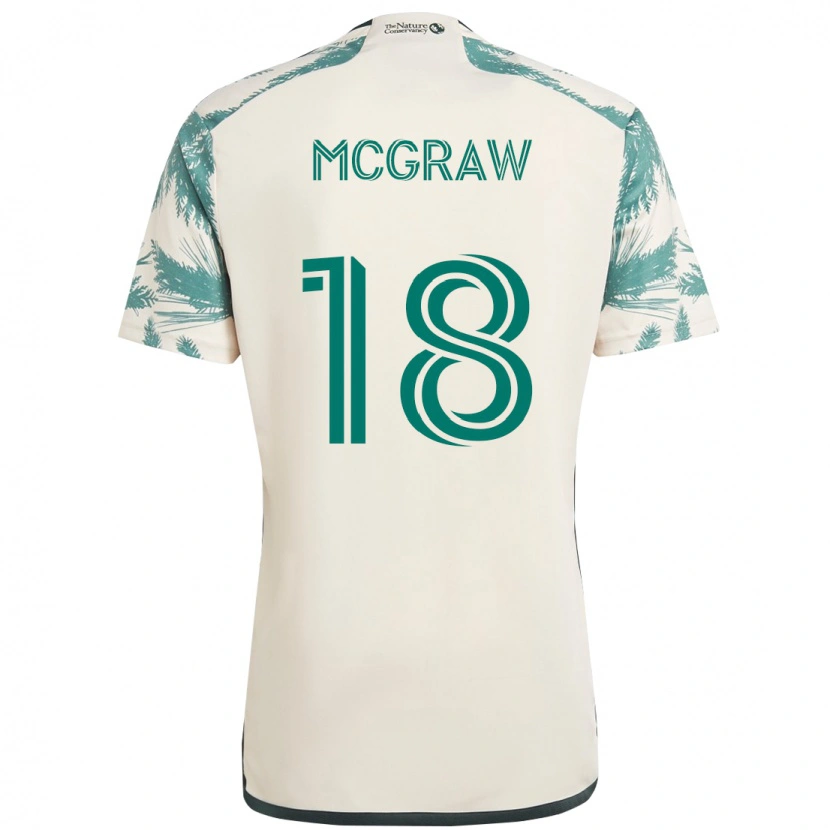 Danxen Pánské Zac Mcgraw #18 Černá Hnědá Daleko Hráčské Dresy 2025/26 Dres