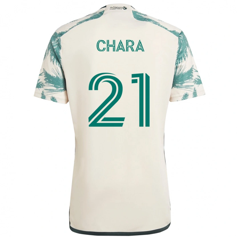 Danxen Pánské Diego Chará #21 Černá Hnědá Daleko Hráčské Dresy 2025/26 Dres