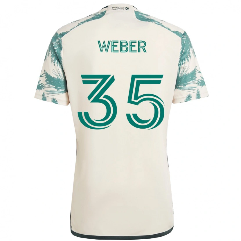 Danxen Pánské Tristan Weber #35 Černá Hnědá Daleko Hráčské Dresy 2025/26 Dres