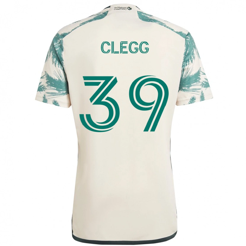 Danxen Pánské Tyler Clegg #39 Černá Hnědá Daleko Hráčské Dresy 2025/26 Dres