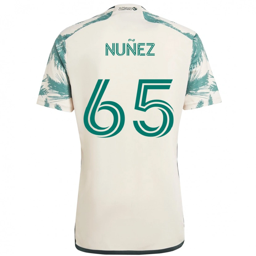 Danxen Pánské Daniel Núñez #65 Černá Hnědá Daleko Hráčské Dresy 2025/26 Dres