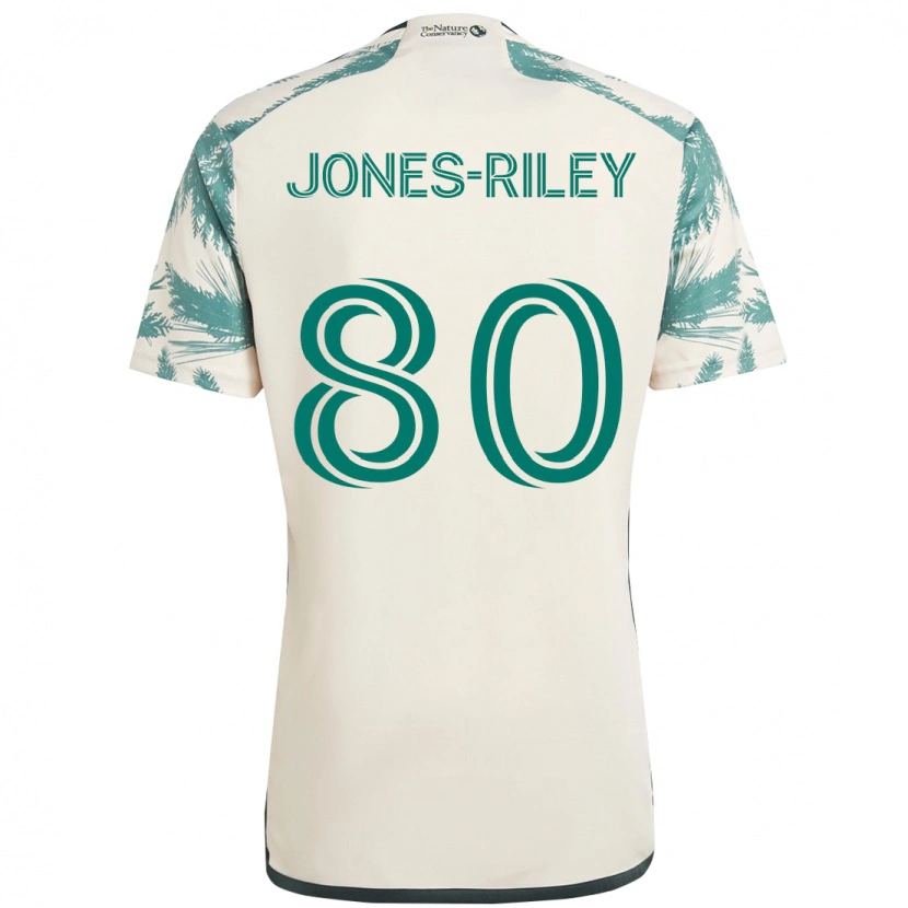 Danxen Pánské Jaden Jones-Riley #80 Černá Hnědá Daleko Hráčské Dresy 2025/26 Dres