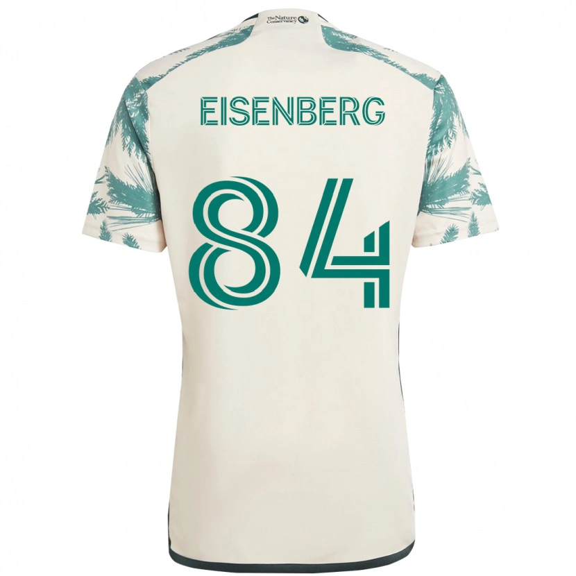 Danxen Pánské Max Eisenberg #84 Černá Hnědá Daleko Hráčské Dresy 2025/26 Dres