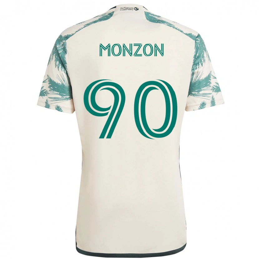 Danxen Pánské Florián Monzón #90 Černá Hnědá Daleko Hráčské Dresy 2025/26 Dres
