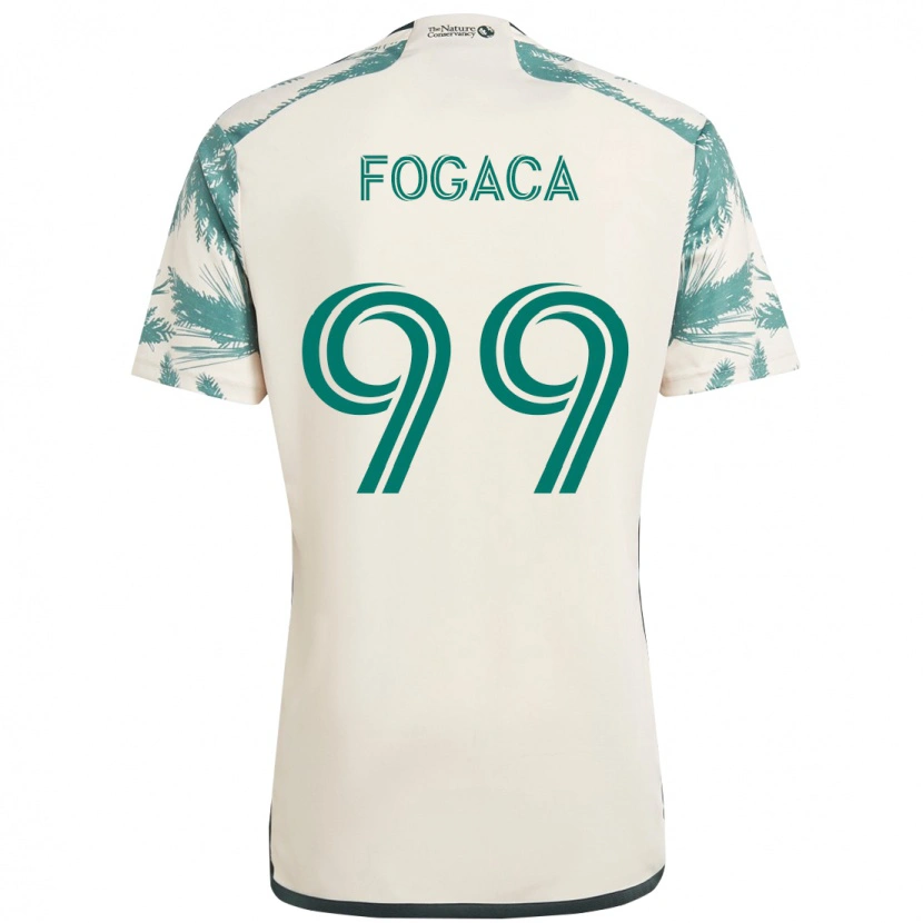 Danxen Pánské Nathan Fogaça #99 Černá Hnědá Daleko Hráčské Dresy 2025/26 Dres