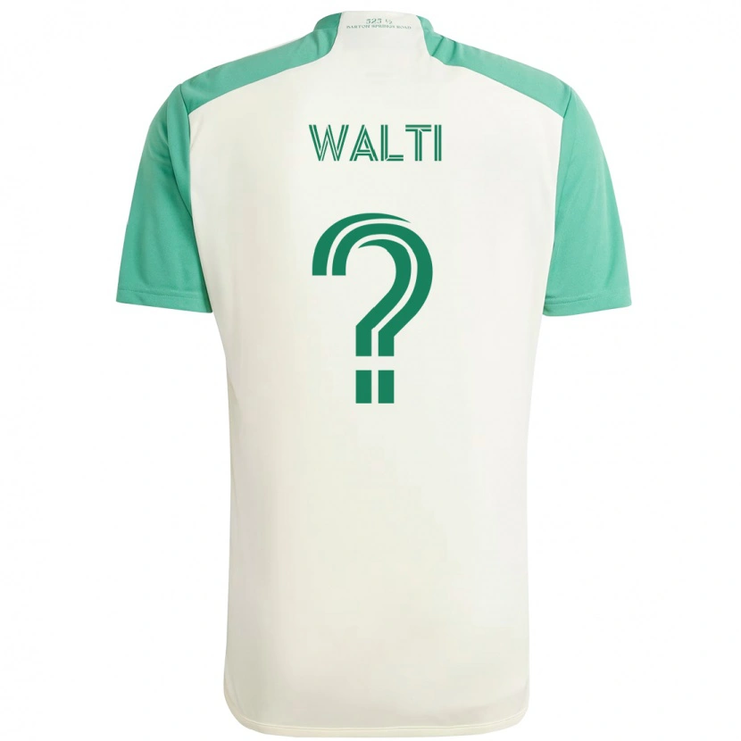 Danxen Pánské Jackson Wälti #0 Zelená Černá Daleko Hráčské Dresy 2025/26 Dres