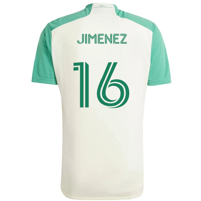 Danxen Pánské Héctor Jiménez #16 Zelená Černá Daleko Hráčské Dresy 2025/26 Dres