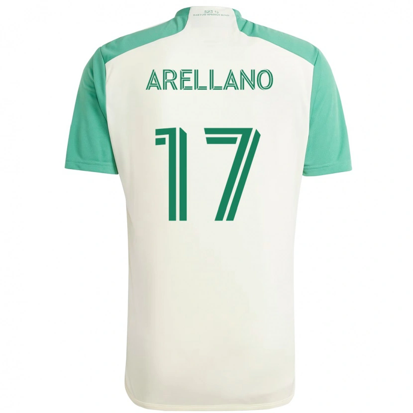 Danxen Pánské Bryan Arellano #17 Zelená Černá Daleko Hráčské Dresy 2025/26 Dres