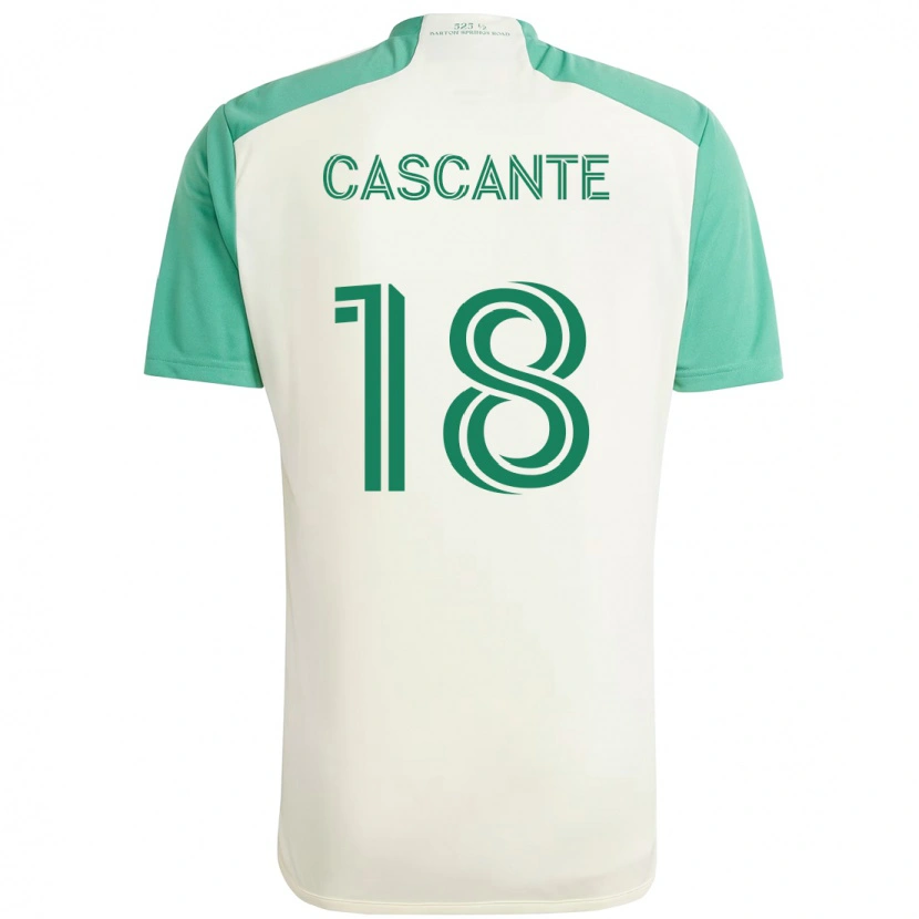Danxen Pánské Julio Cascante #18 Zelená Černá Daleko Hráčské Dresy 2025/26 Dres