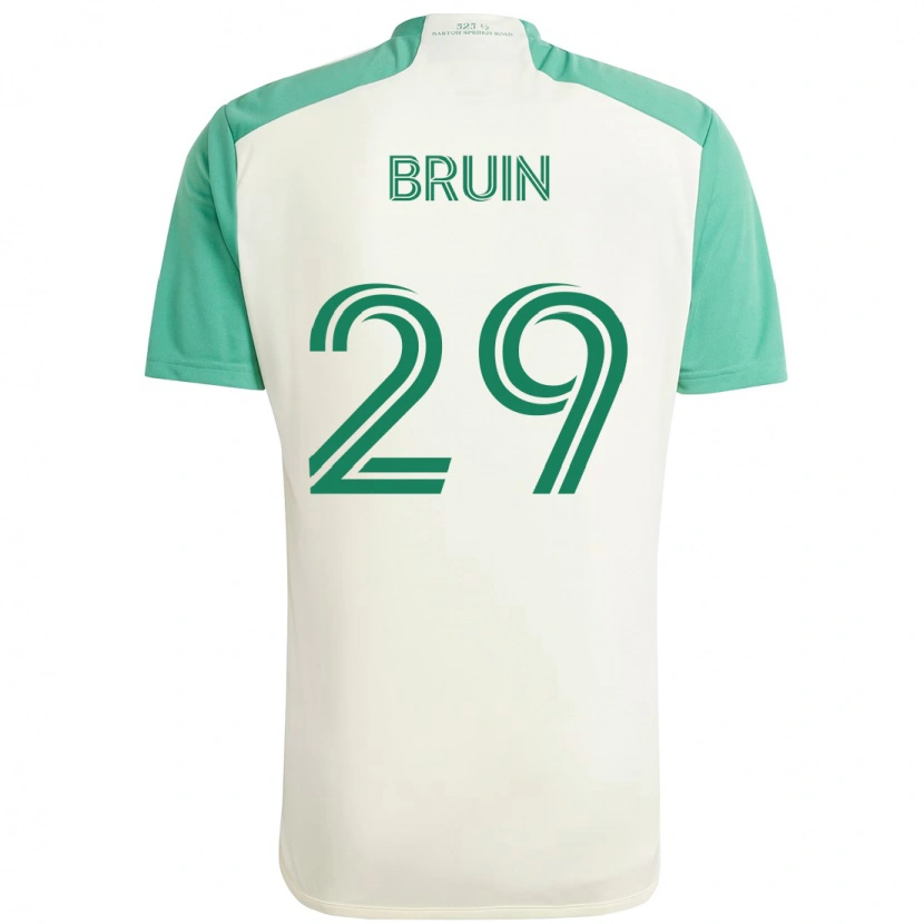 Danxen Pánské Will Bruin #29 Zelená Černá Daleko Hráčské Dresy 2025/26 Dres