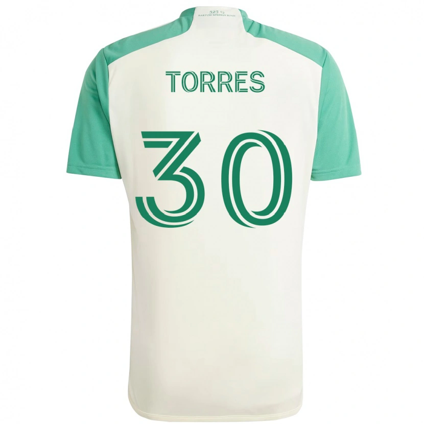 Danxen Pánské Ervin Torres #30 Zelená Černá Daleko Hráčské Dresy 2025/26 Dres