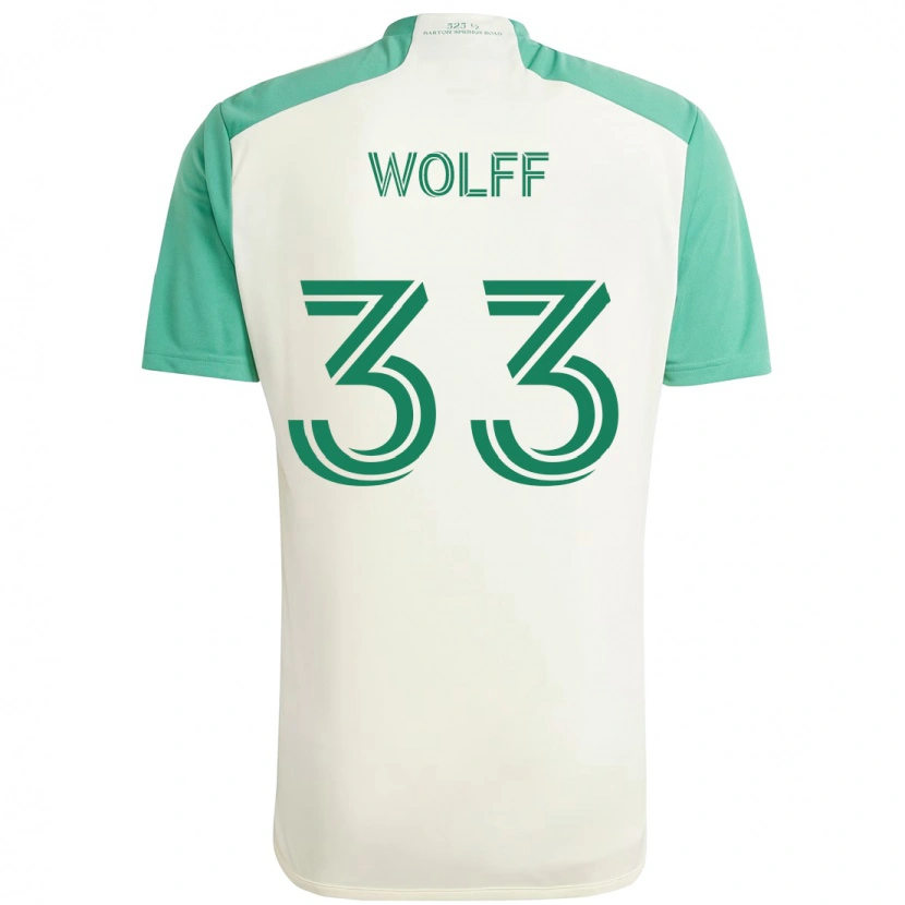 Danxen Pánské Owen Wolff #33 Zelená Černá Daleko Hráčské Dresy 2025/26 Dres