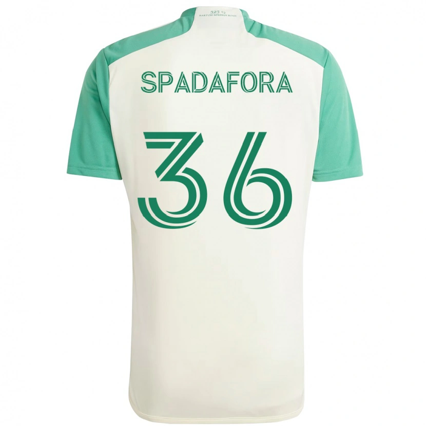 Danxen Pánské Luke Spadafora #36 Zelená Černá Daleko Hráčské Dresy 2025/26 Dres