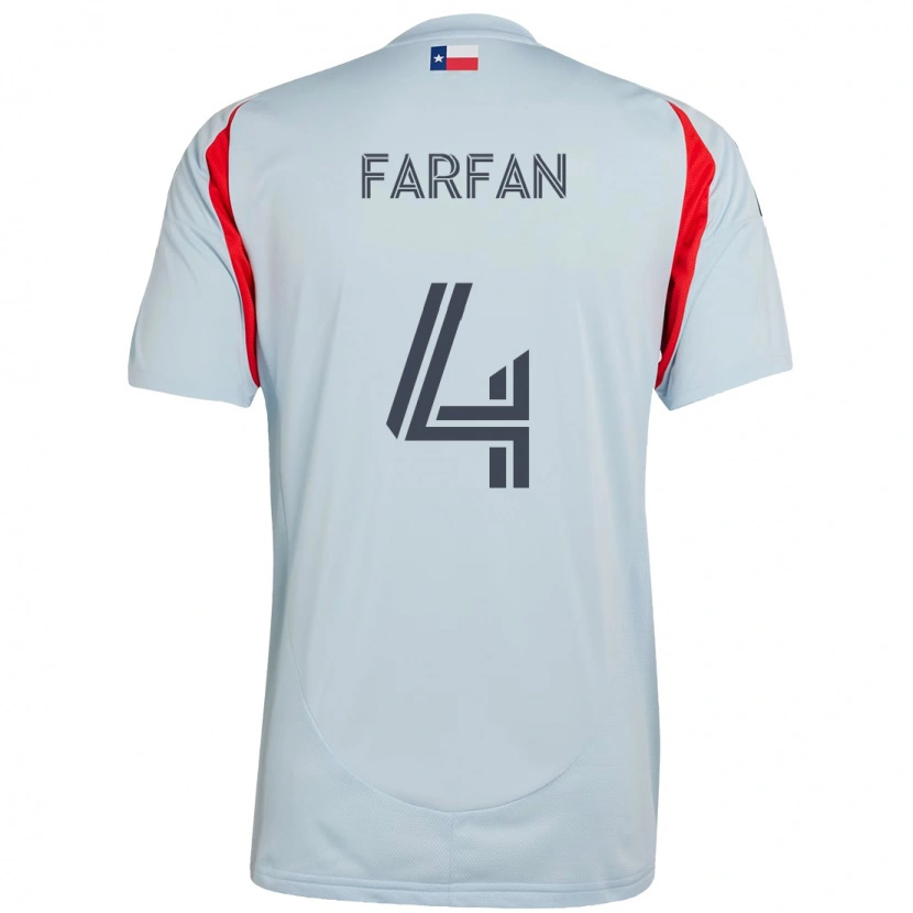 Danxen Pánské Marco Farfán #4 Červená Námořnická Modrá Daleko Hráčské Dresy 2025/26 Dres