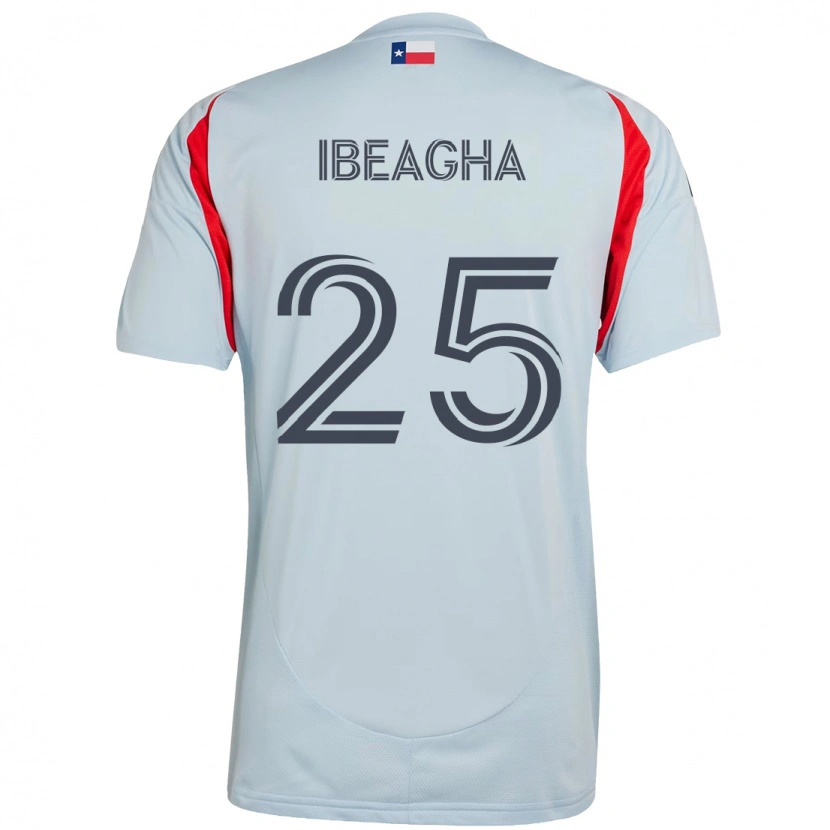 Danxen Pánské Sebastien Ibeagha #25 Červená Námořnická Modrá Daleko Hráčské Dresy 2025/26 Dres