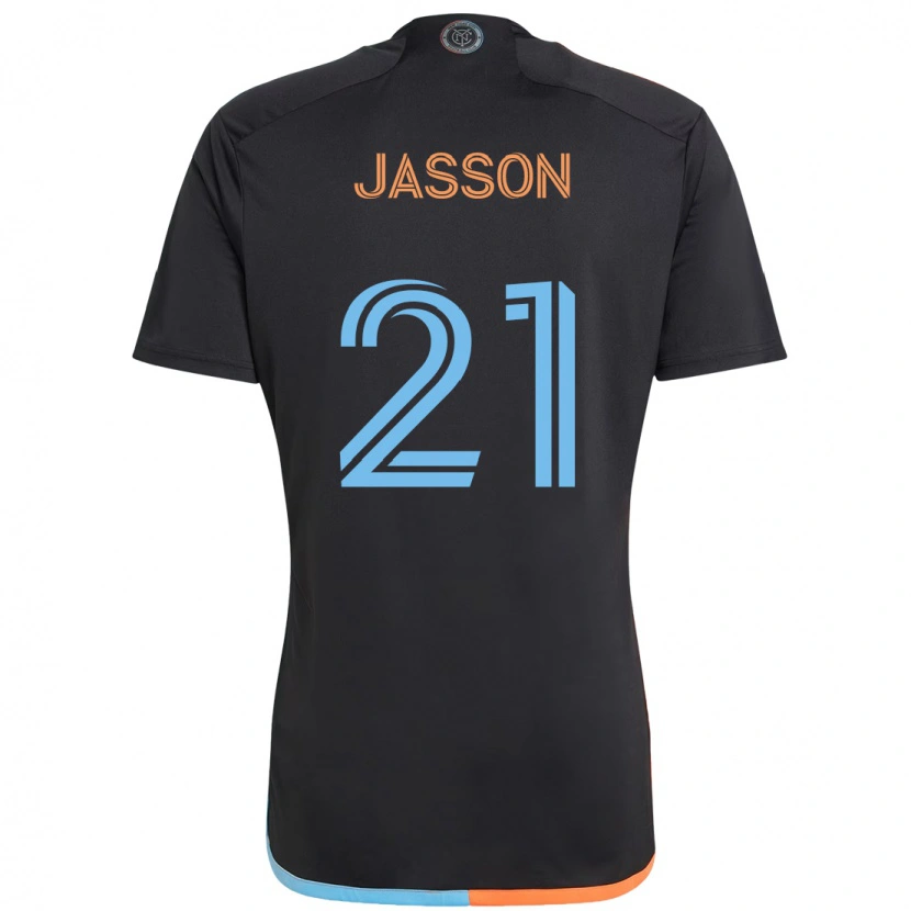 Danxen Pánské Andres Jasson #21 Světle Modrá Daleko Hráčské Dresy 2025/26 Dres