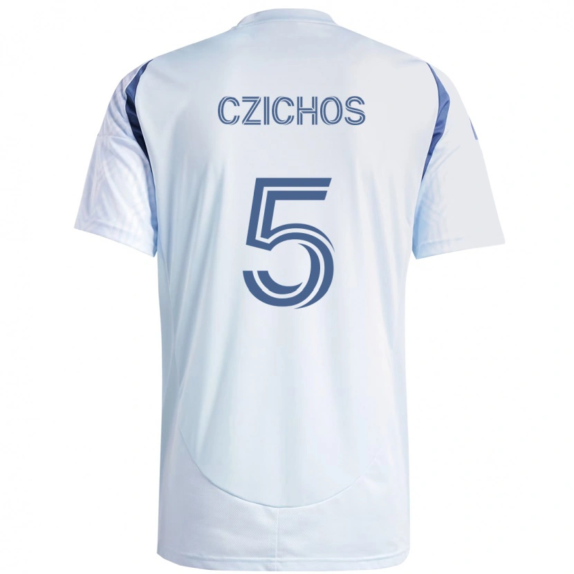 Danxen Pánské Rafael Czichos #5 Červená Bílá Daleko Hráčské Dresy 2025/26 Dres