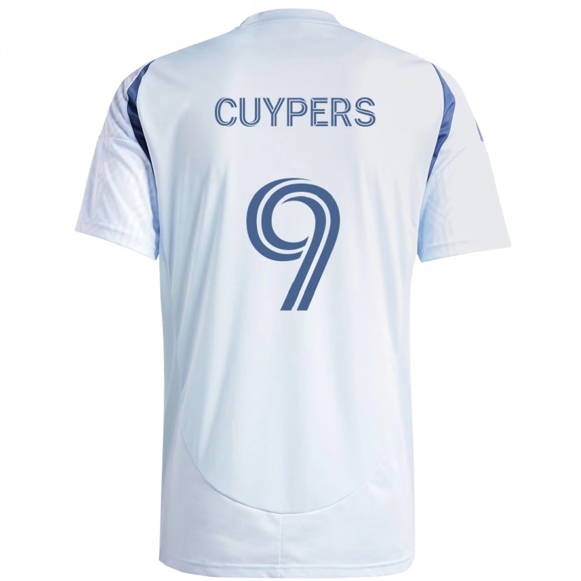 Danxen Pánské Hugo Cuypers #9 Červená Bílá Daleko Hráčské Dresy 2025/26 Dres