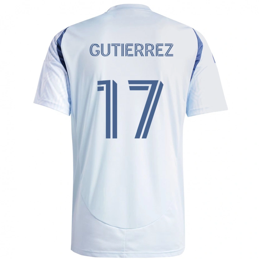 Danxen Pánské Brian Gutiérrez #17 Červená Bílá Daleko Hráčské Dresy 2025/26 Dres