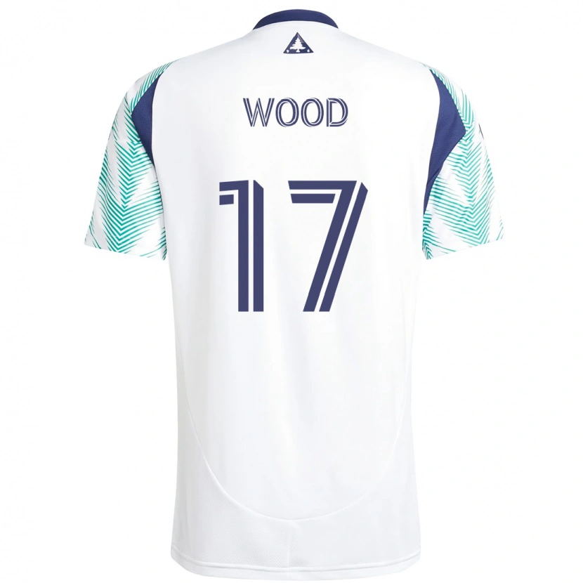Danxen Pánské Bobby Wood #17 Bílá Modrá Daleko Hráčské Dresy 2025/26 Dres