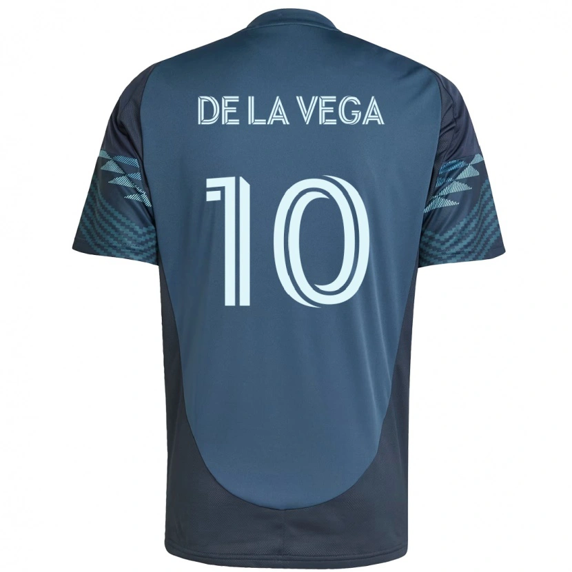 Danxen Pánské Pedro De La Vega #10 Zelená Bílá Daleko Hráčské Dresy 2025/26 Dres