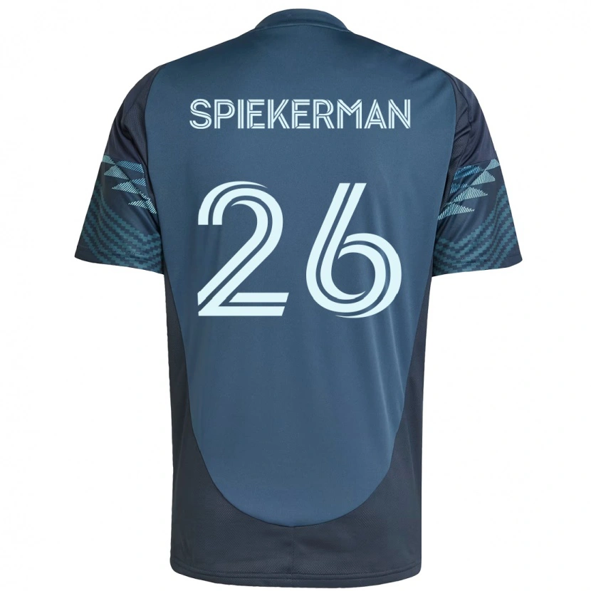Danxen Pánské Stephanie Spiekerman #26 Zelená Bílá Daleko Hráčské Dresy 2025/26 Dres