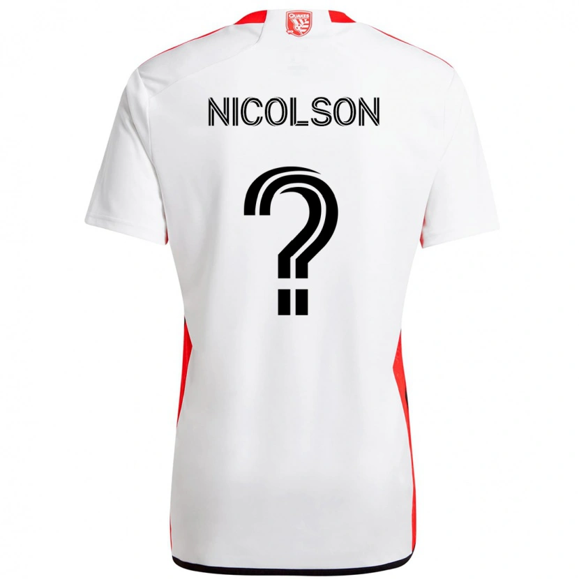 Danxen Pánské John Nicolson #0 Černá Tmavě Modrá Daleko Hráčské Dresy 2025/26 Dres