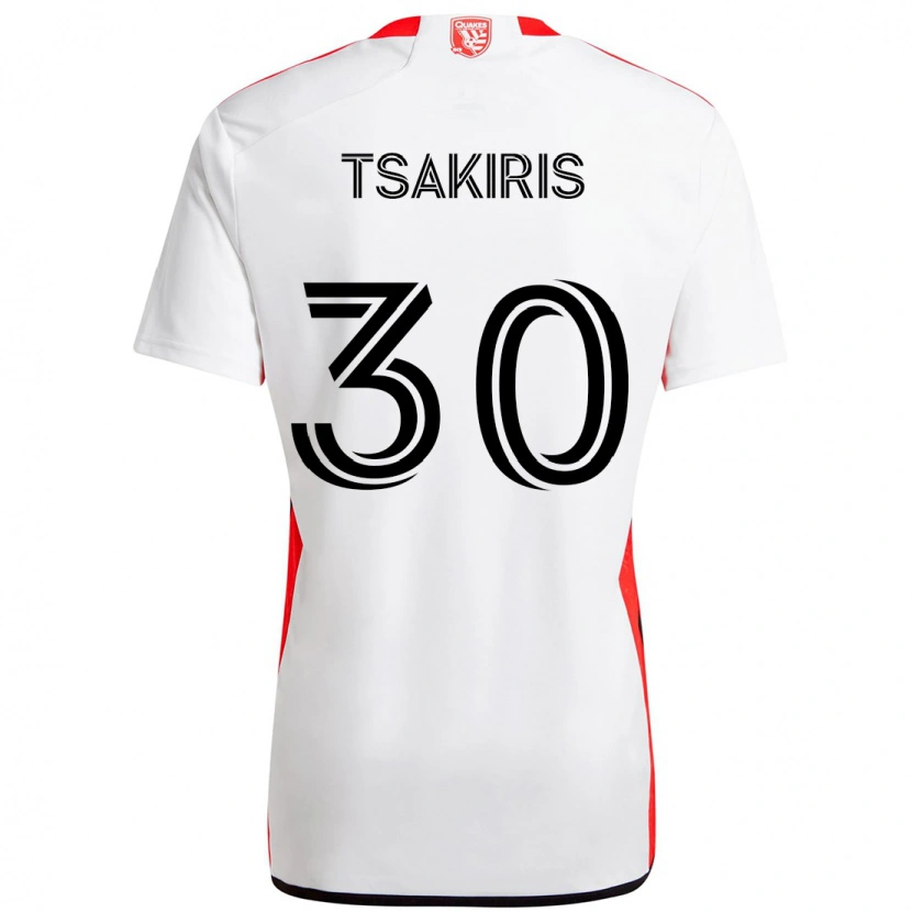 Danxen Pánské Niko Tsakiris #30 Černá Tmavě Modrá Daleko Hráčské Dresy 2025/26 Dres