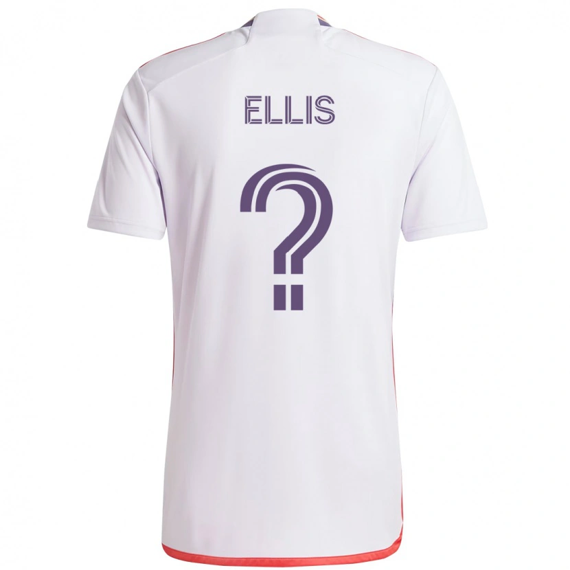 Danxen Pánské Justin Ellis #0 Fialová Bílá Daleko Hráčské Dresy 2025/26 Dres
