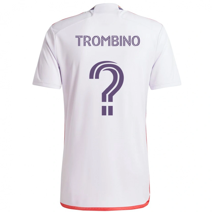 Danxen Pánské Caleb Trombino #0 Fialová Bílá Daleko Hráčské Dresy 2025/26 Dres